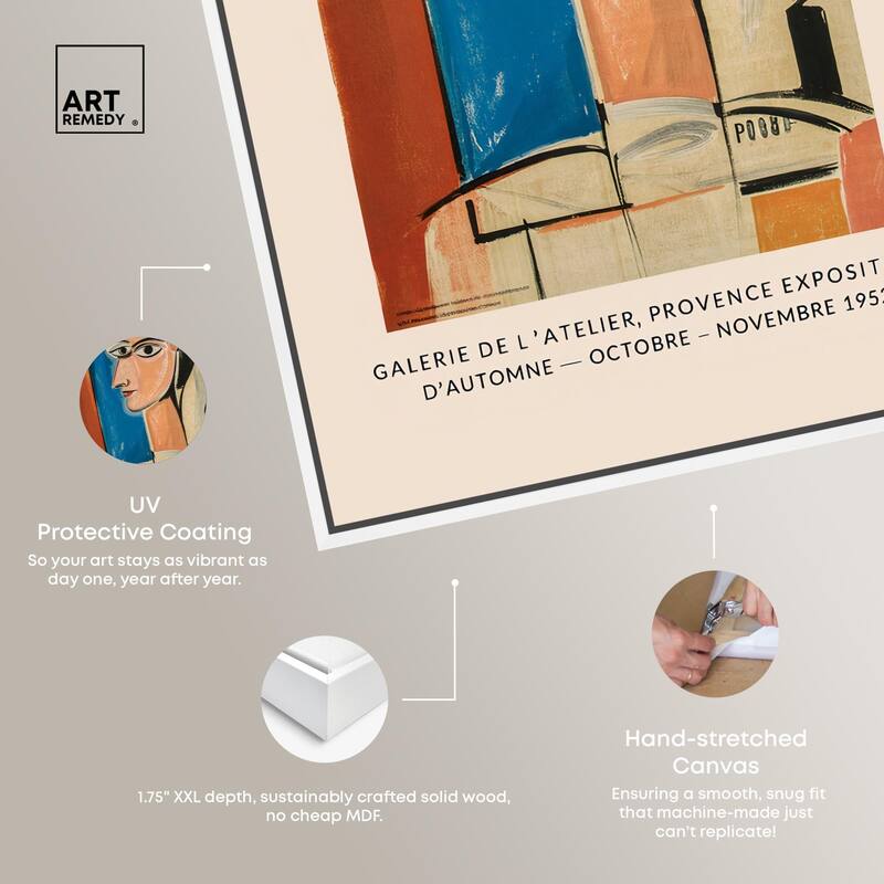 Avignon Woman's Canvas by Art Remedy