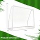 preview thumbnail 4 of 7, 12' x 6'/8' x 6'/6' x 4' Soccer Goal with Ground Stakes and Soccer Cones