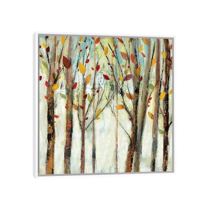 iCanvas "See the Beauty" by Tava Studios Framed Canvas Print - White - 26x26