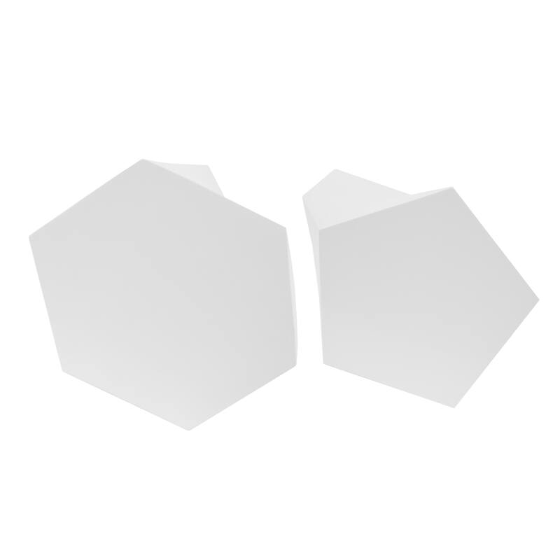 Modern MGO hexagon-topped Coffee Table Set Suitable for Any Space , No assembly is required