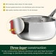 preview thumbnail 5 of 8, Cuisinart 12-Pc PureClad Triple-Ply Stainless Steel Cookware Set