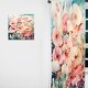 preview thumbnail 7 of 5, Designart "Watercolor Pink And Blue Seashell Symphony" Coastal Tropical Curtain - Room Darkening No Pattern Curtain - 1 Panel 52 x 108 in. - 1panel