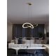 preview thumbnail 12 of 15, AFX Celeste LED Pendant Light 32" - Light Antique Brass