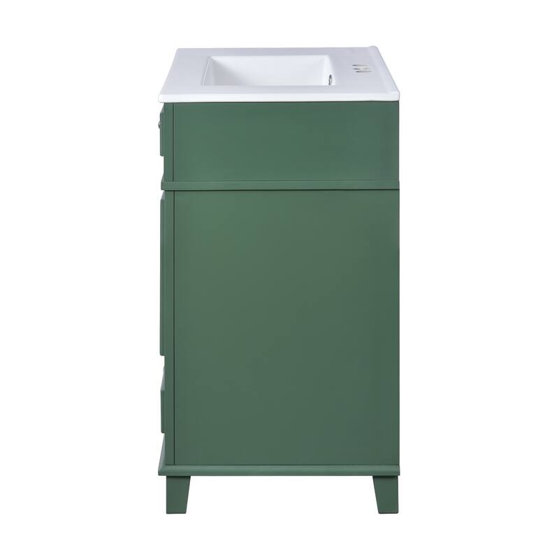 30'' Bathroom Vanity Cabinet Set with Sink Combo and Drawer & Cabient