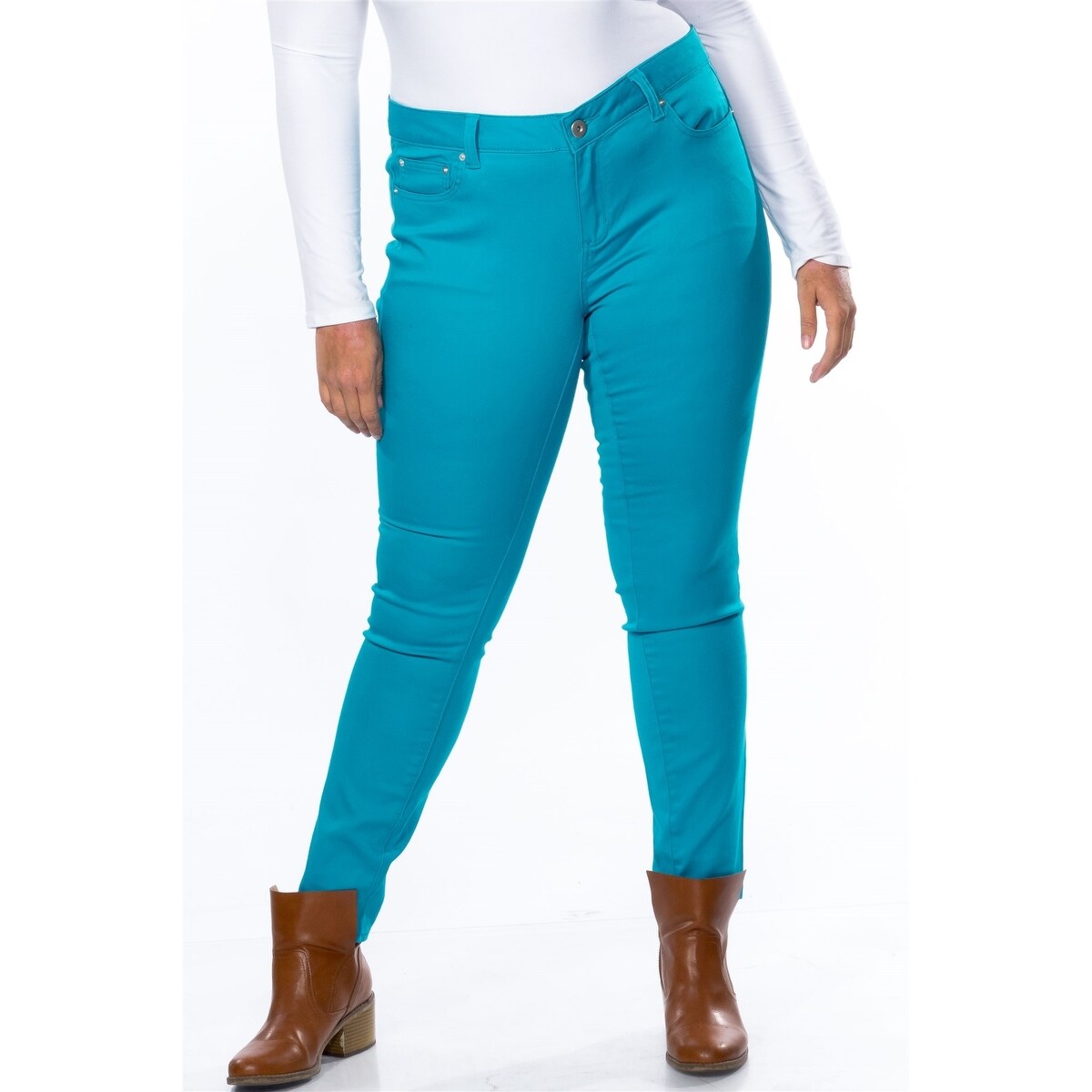 cotton spandex pants plus size