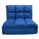 preview thumbnail 25 of 58, Loungie Microsuede 5-position Convertible Flip Chair/ Sleeper