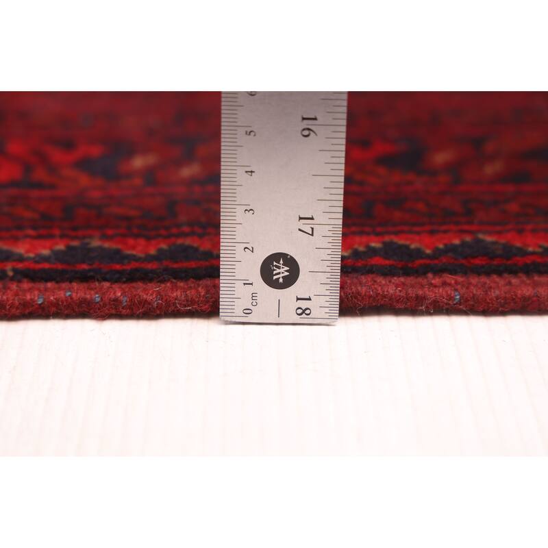 ECARPETGALLERY Hand-knotted Finest Khal Mohammadi Red Wool Rug - 10'0 x 12'10