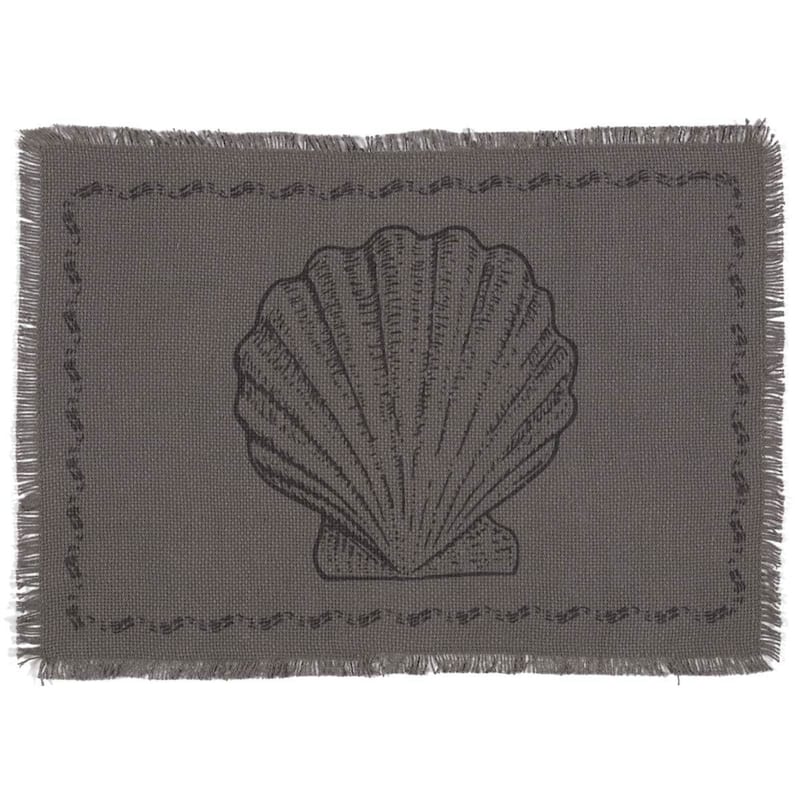 Sandy Burlap Placemat Set - Placemat 12x18