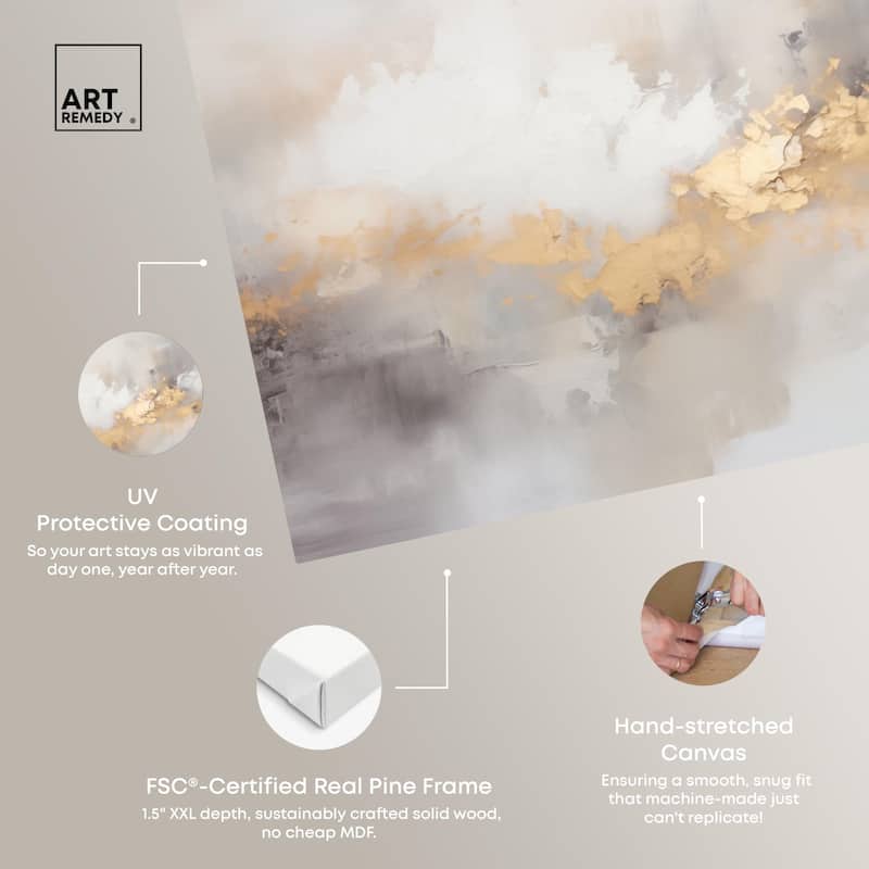 Golden Hour I Canvas by Art Remedy, Gallery Wrapped