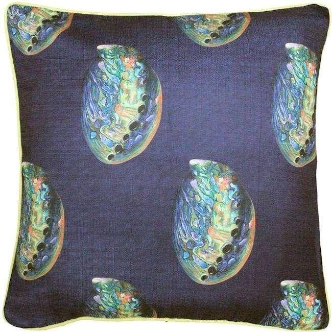 Shoal Cape Abalone Throw Pillow - Cover Only