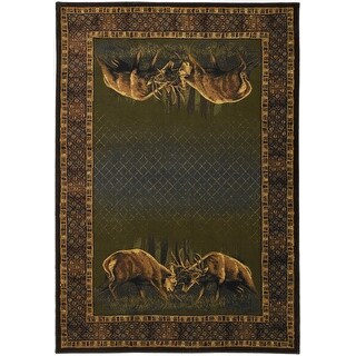Westfield Home Ridgeland Bull Fight Area Rug - Bed Bath & Beyond - 13176933