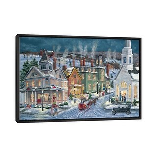 iCanvas "Winter's Eve" by Bob Fair Framed