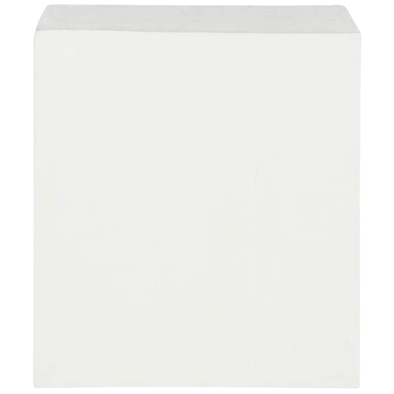 SAFAVIEH Mahin Cube Concrete Indoor/ Outdoor Accent Table (Dark Grey) - 14.9"x14.9"x16.5" - 15Wx15Dx17H
