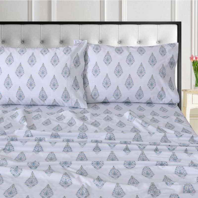 Tribeca Living Organic Cotton 400 Thread Count Cotton Pillowcases (Set of 2)