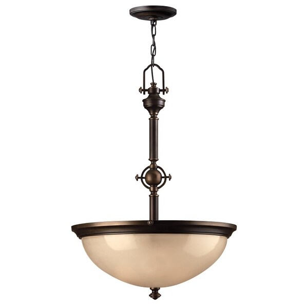 Hinkley Lighting H4162 3 Light Indoor Bowl Shaped Pendant from the