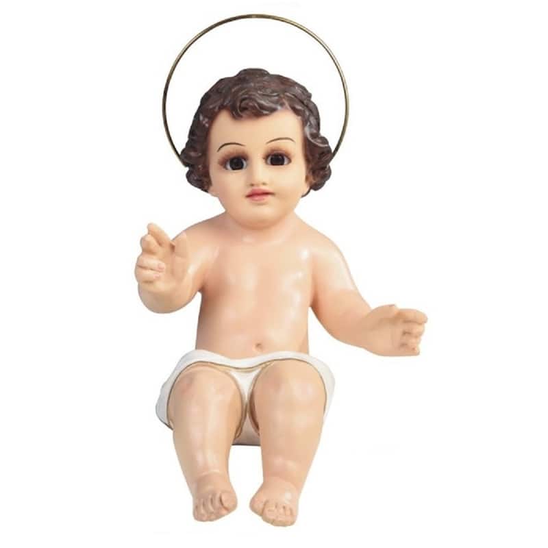 Q-Max 9"H Baby Jesus Statue Holy Figurine Religious Decoration