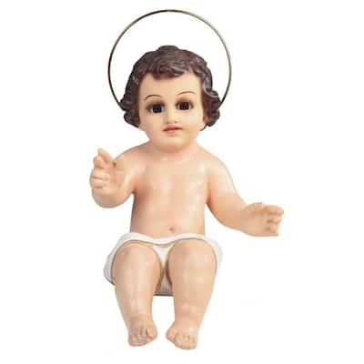 Q-Max 9"H Baby Jesus Statue Holy Figurine Religious Decoration