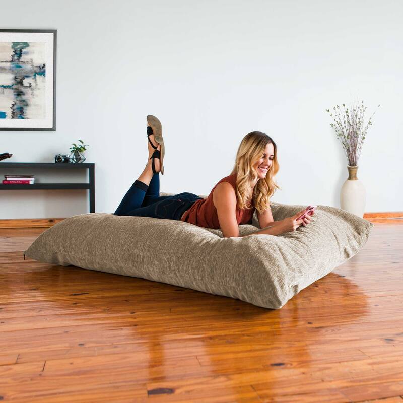 Jaxx Floor Chenille Pillow Bean Bag Lounger