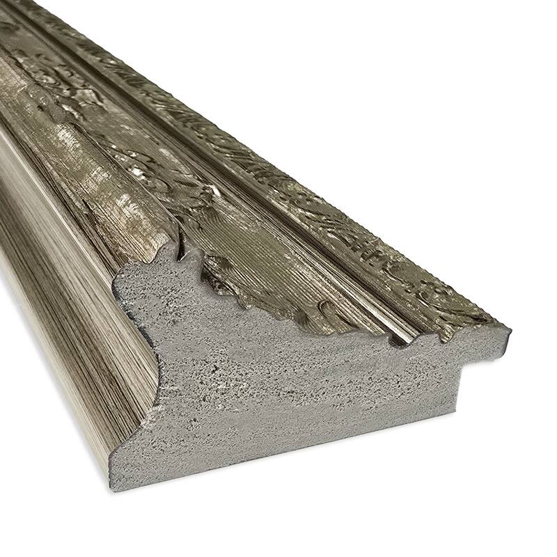 Filigree Silver Framed Cork Board - Bulletin Board, Organization Board, Pin Board