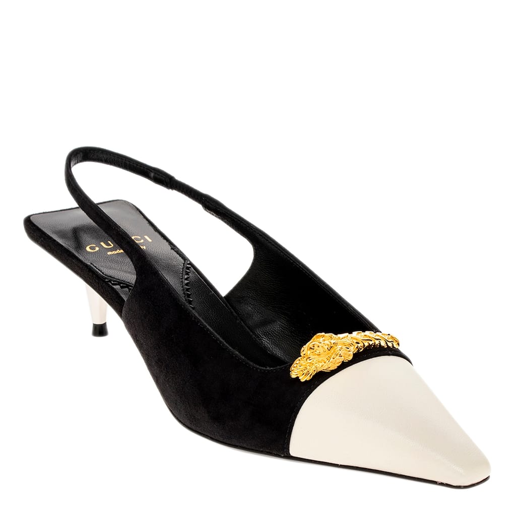 Gucci Pump with Tiger Head