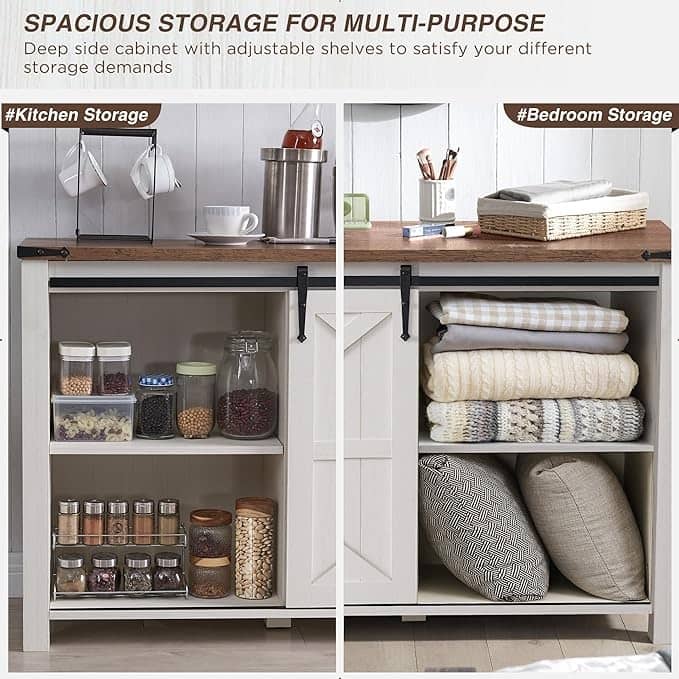 Farmhouse Dresser, Chest of Drawer, Dresser TV Stand, Storage Dresser