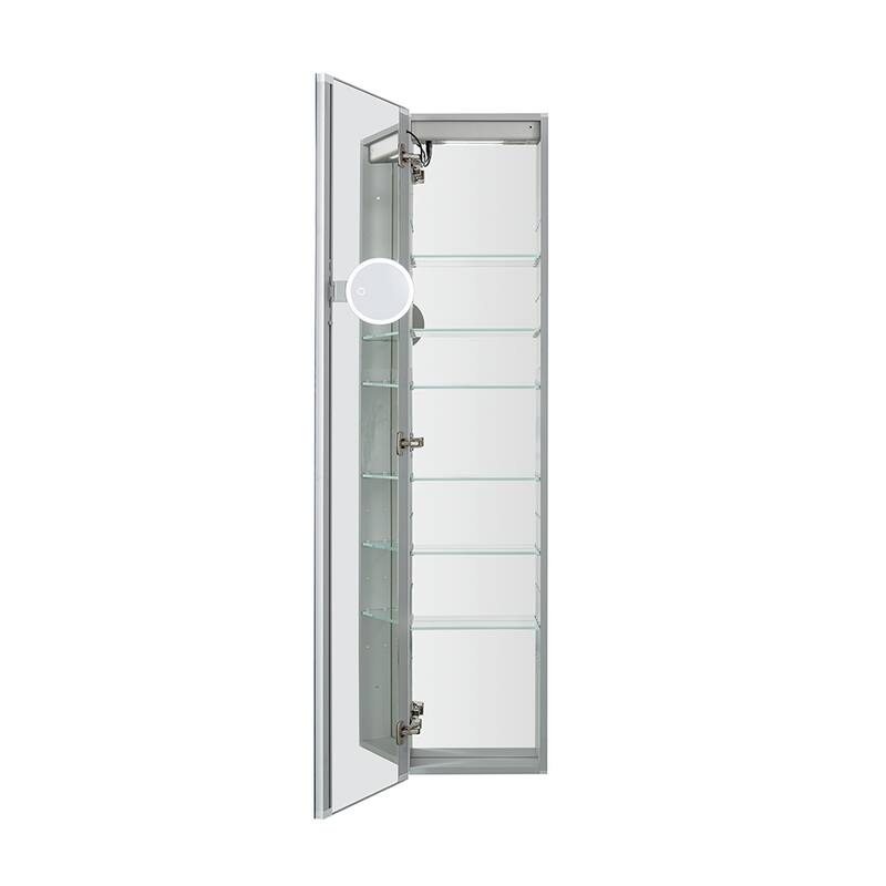 Medicine Cabinet With Light 15W x 70H x 5D Right Hinge - 15"x70"/Right-Hinge