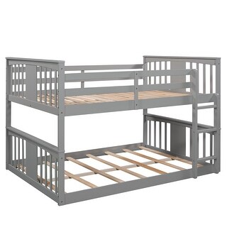 Twin Platform Bed with Headboard & Footboard - Solid Wood for Kids' Rooms