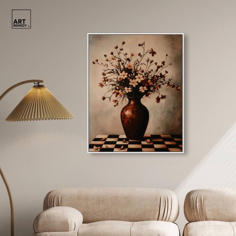Antique Anthos Aria Canvas by Art Remedy