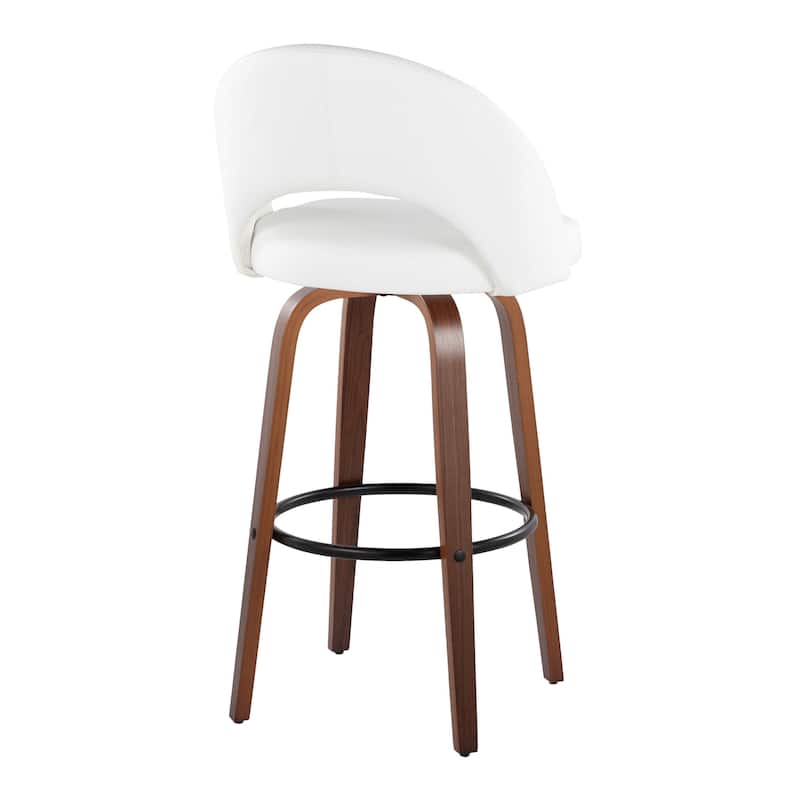 Renee Upholstered 30" Fixed-Height Barstool - Set of 2