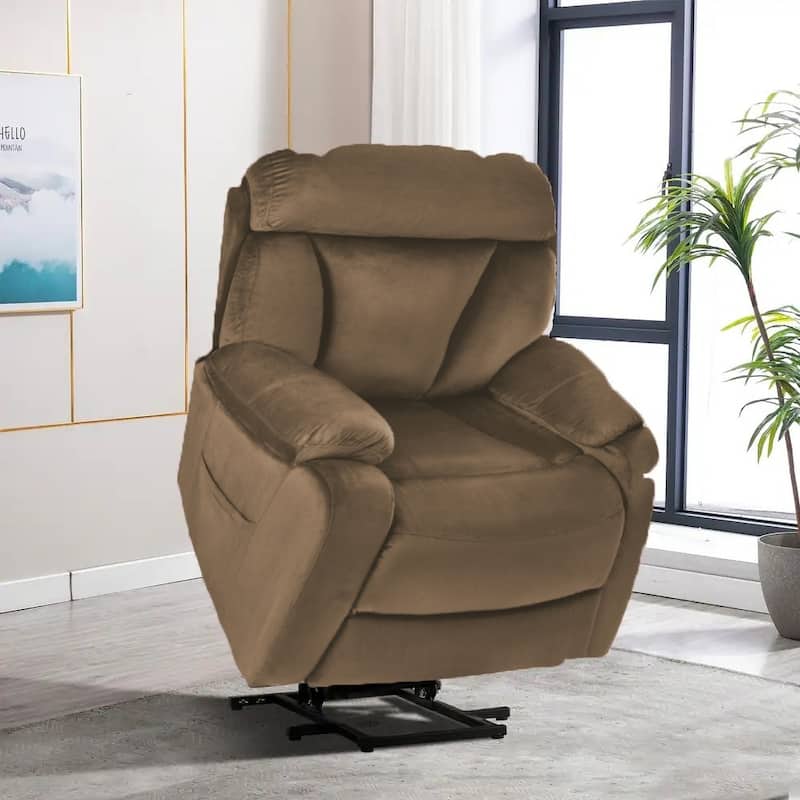 Electric Power Lift Recliner Chair Remote Control Recliner Sofa,Heavy duty Reclining Chair for Elderly Recliner Sofa for Bedroom