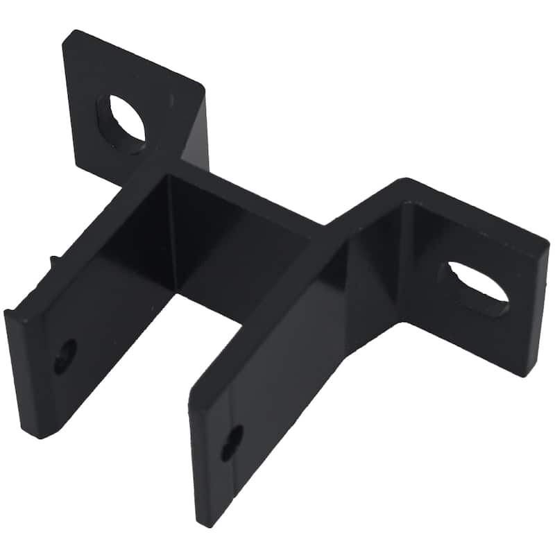 ALEKO Lot of 2 Wall Brackets for Retractable Half Cassette Awnings Dark Gray