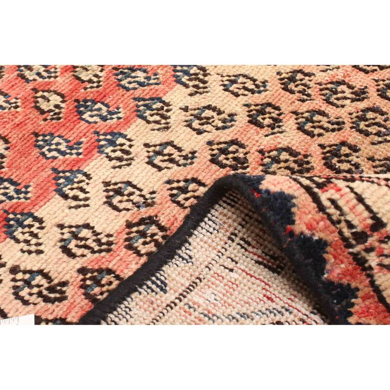 ECARPETGALLERY Hand-knotted Andelz Red Wool Rug - 3'4 x 6'6