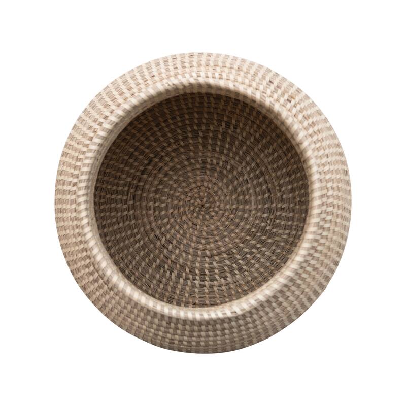 Hand-Woven Seagrass Basket