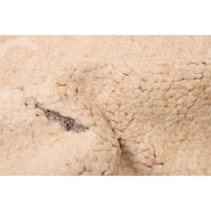 ECARPETGALLERY Hand-knotted Looma Beige Wool Rug - 7'9 x 10'1