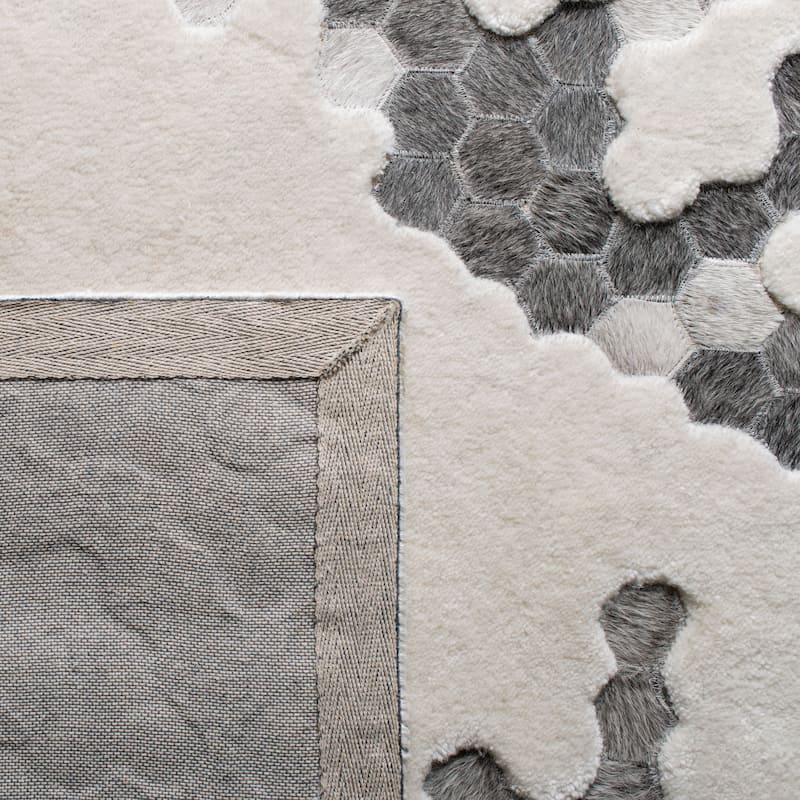 SAFAVIEH Handmade Manhattan Shakti Modern Abstract Silk Rug