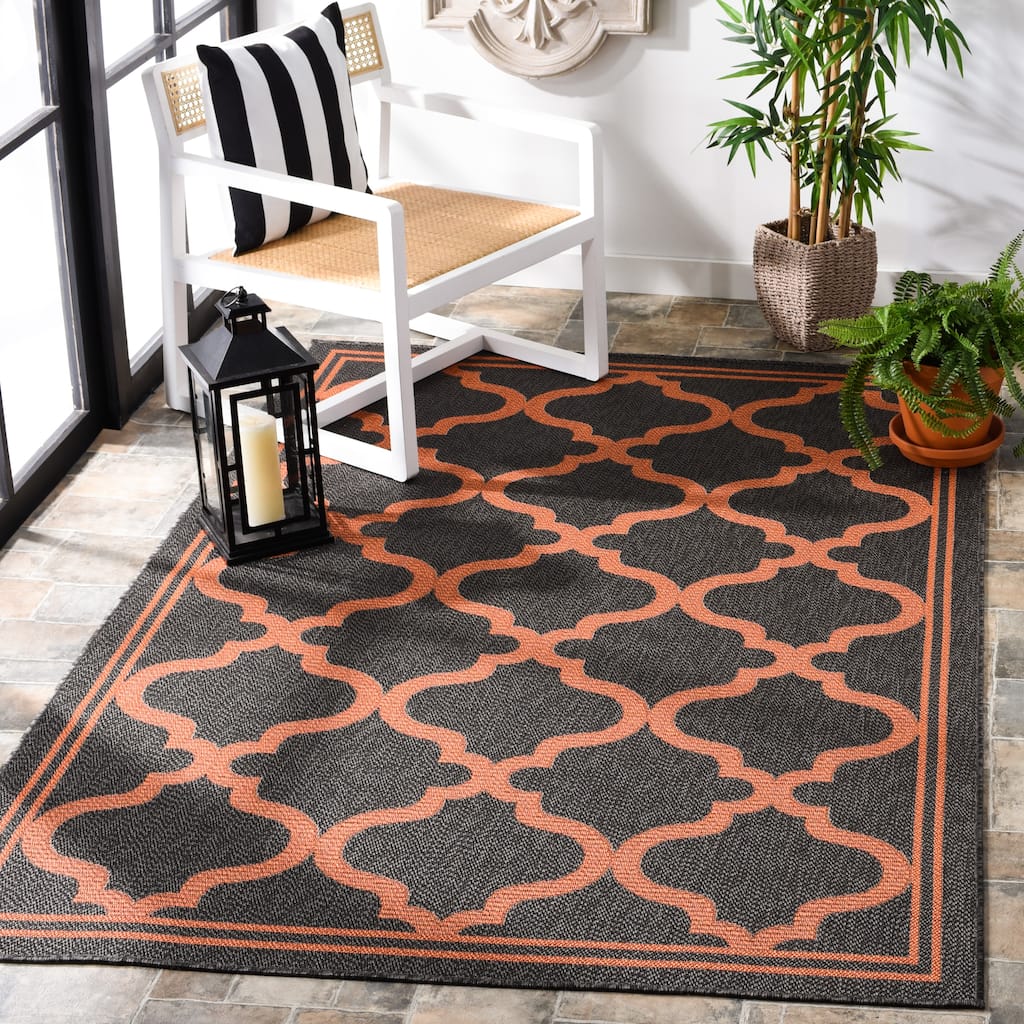 SAFAVIEH Bermuda Washable Edelt Indoor/ Outdoor Waterproof Rug - 9' x 12'