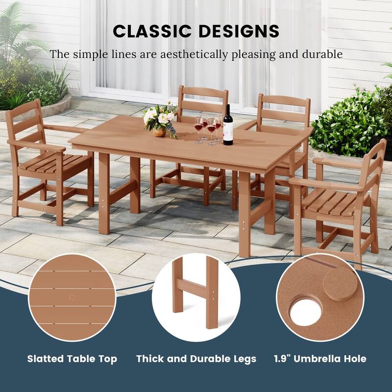 Shoreside 7-Piece Side Chair Dining Set