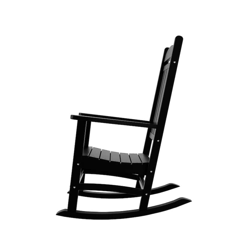 Laguna Hdpe All Weather Outdoor Patio Rocking Chair