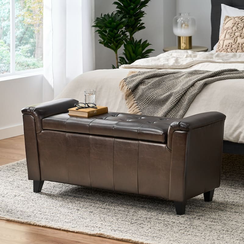 Tufted Upholstery Storage Bench