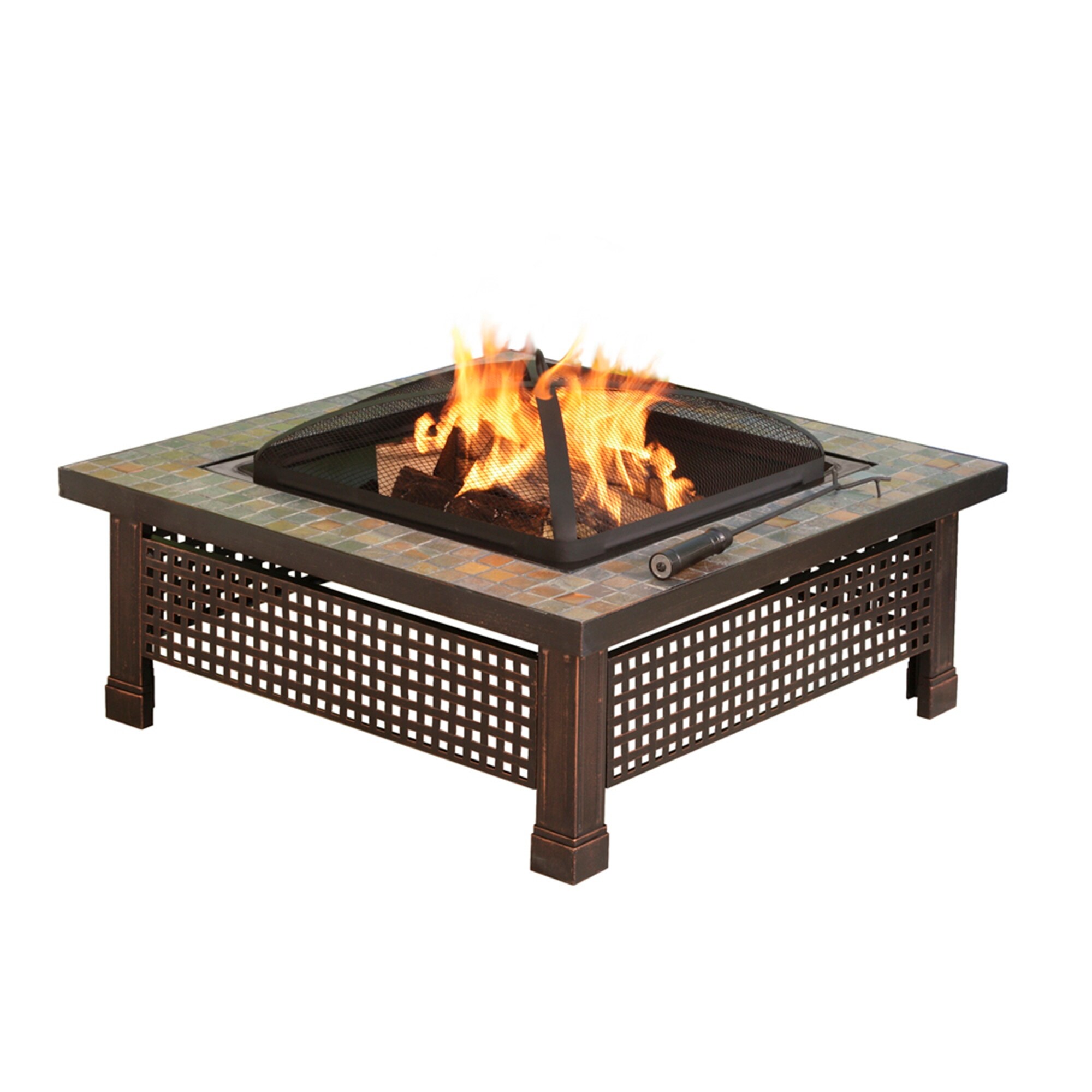 Shop Pleasant Hearth Ofw104sc Bradford 34 Wide Freestanding Wood