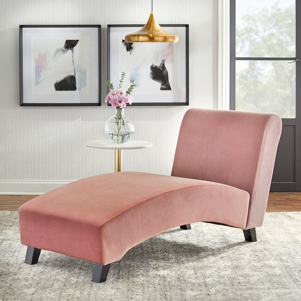 Simple Living Genevieve Chaise Lounge - On Sale - Bed Bath