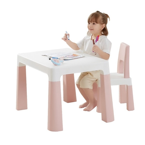 Childrens art deals desk with storage