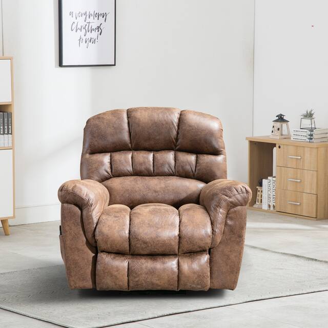 Super Soft Microsuede Power Lift Recliner Sofa with Massage Chair