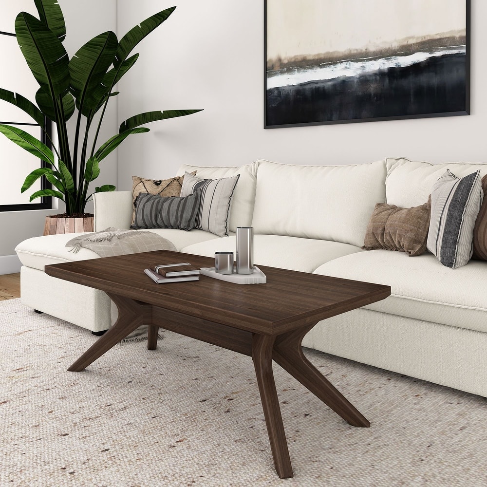 Plank and Beam Verso Rectangular Coffee Table - 48"