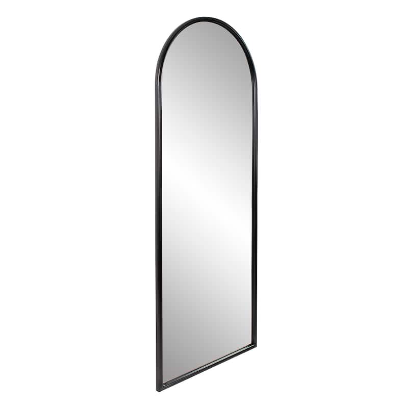 Allan Andrews Metal Framed Full Length Arched Wall and Dressing Mirror