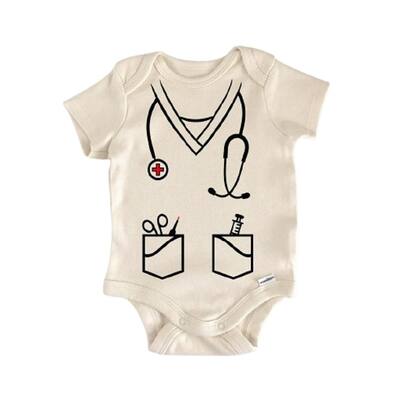Doctor Dr Nurse - Baby Boy Girl Clothes Infant Bodysuit Funny Cute Newborn