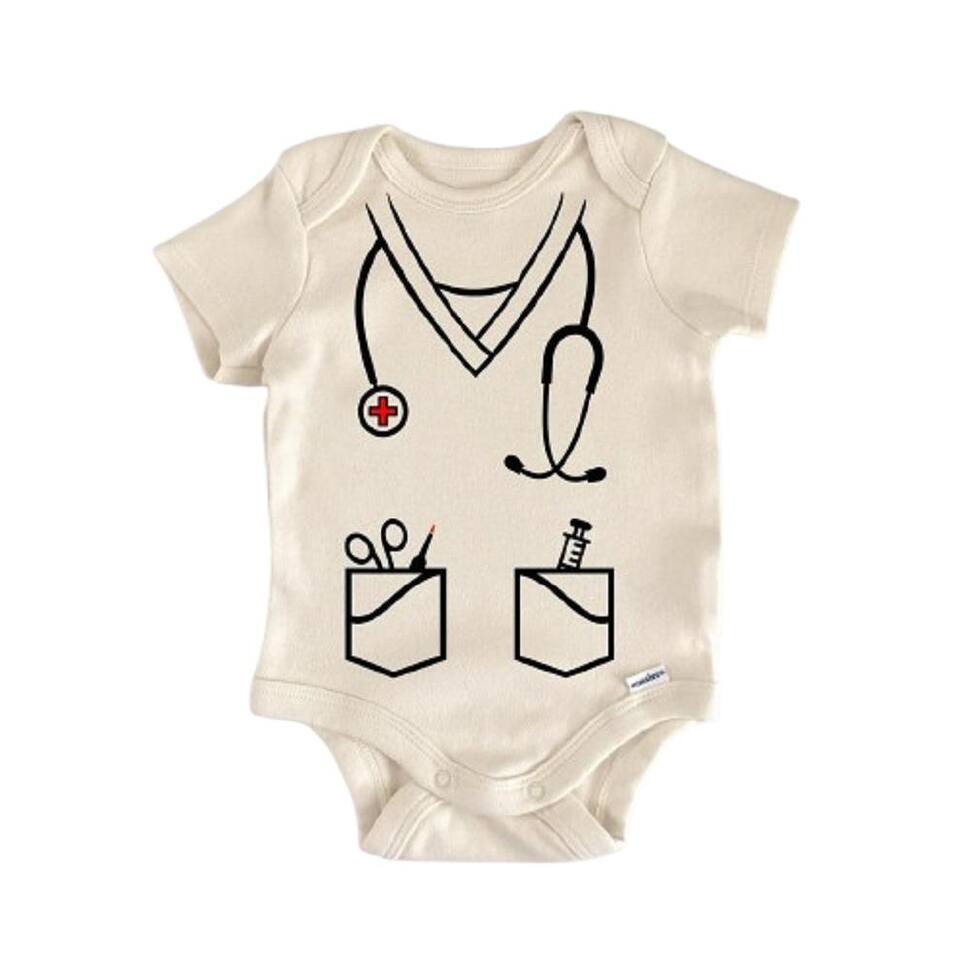 Doctor Dr Nurse - Baby Boy Girl Clothes Infant Bodysuit Funny Cute Newborn