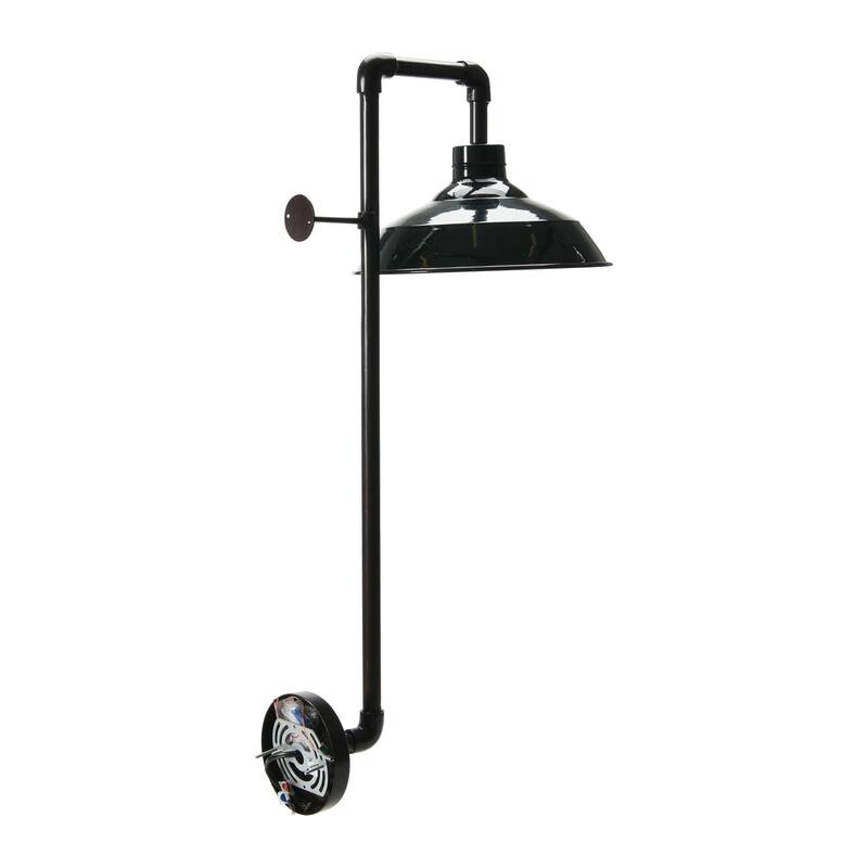 Metal Wall Sconce with Shade