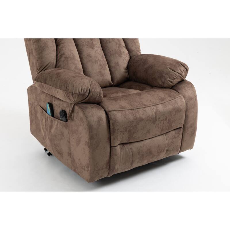 Power Lift Recliner Chair with Massage & Heating, Ergonomic Lounge Sofa Chair, Electric Massage Chair with USB Port