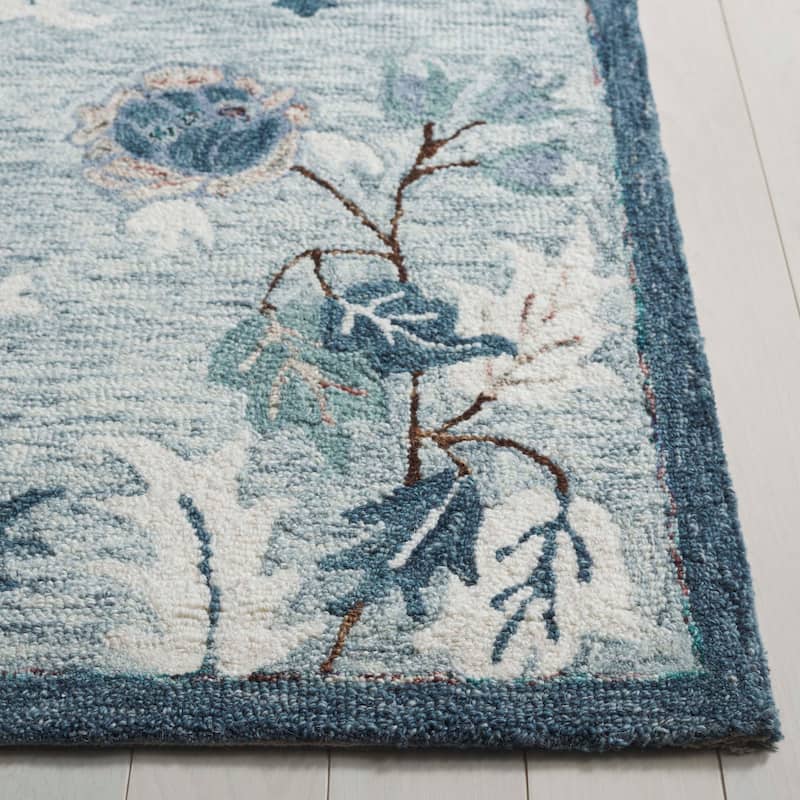 SAFAVIEH Handmade Blossom Caterina Modern & Contemporary Wool Rug